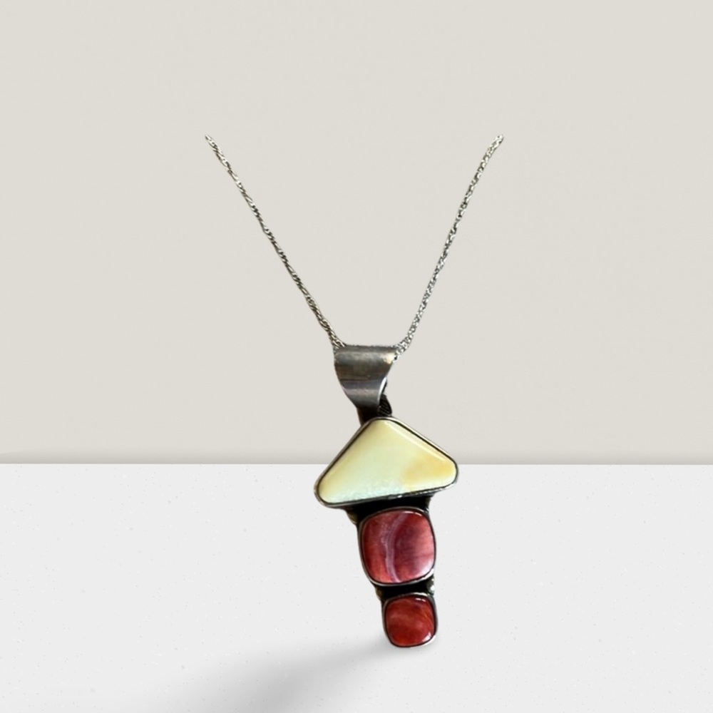 Unique from Alaska Sterling silver necklace